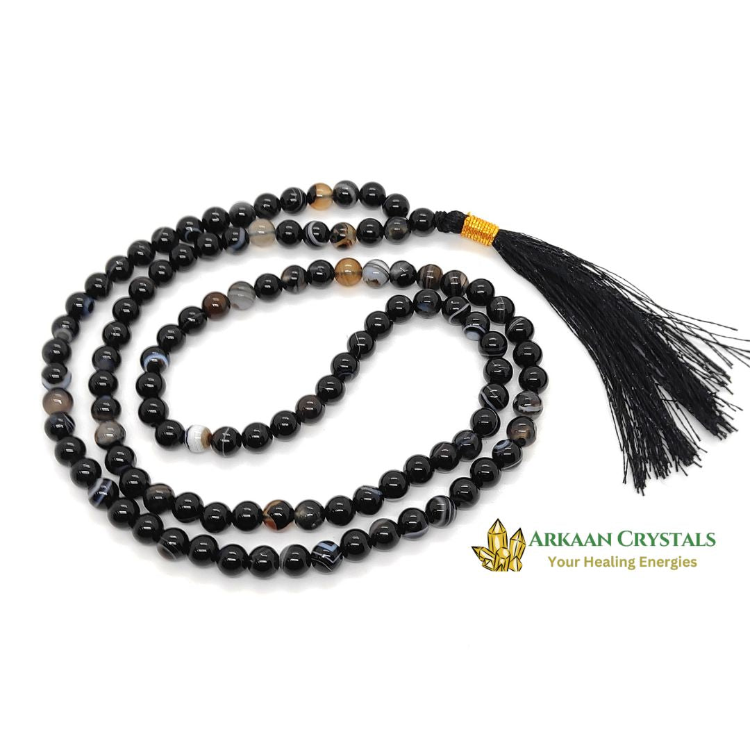 Sulemani Hakik Japa Mala 108 +1 Beads