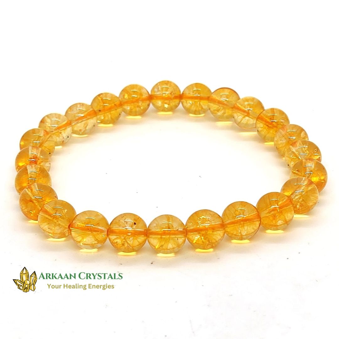 Yellow Citrine Bracelet