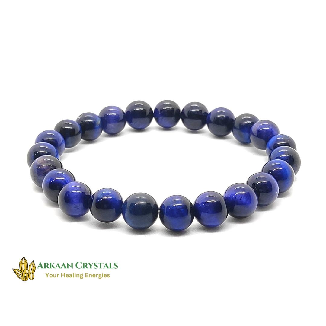 Blue Cates Eye Bracelet