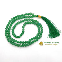 Green Aventurine Japa Mala 108 + 1 Beads