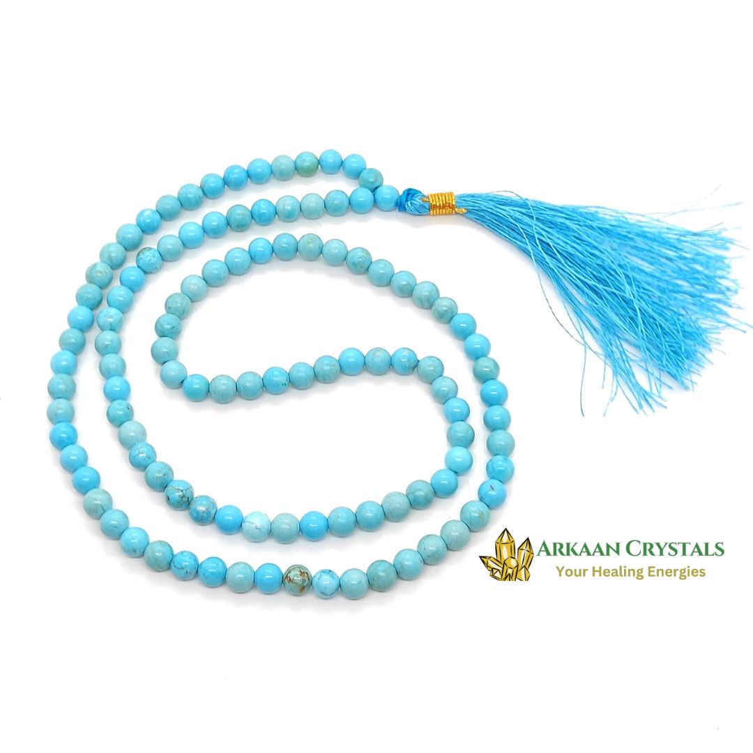 Firoza (Tourquis) Japa Mala 108 +1 Beads